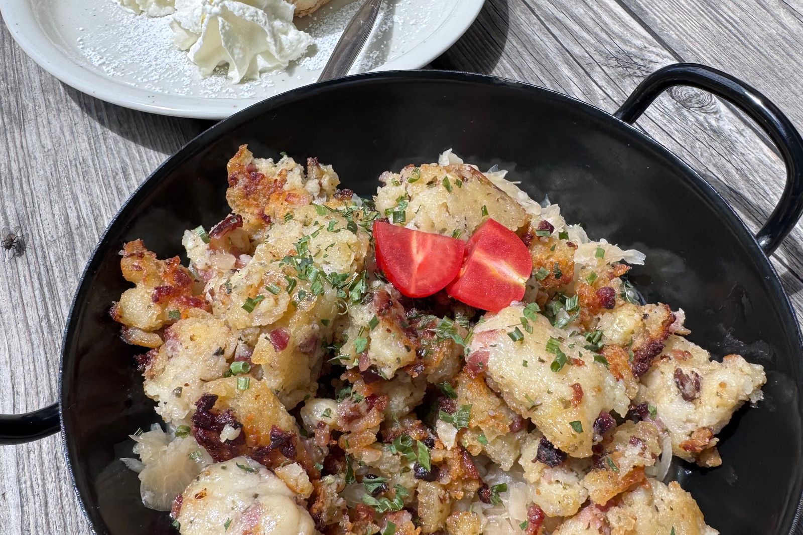 Kaiserschmarrn aus der Pfanne